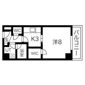 ハイムラポールPartXVの間取り図