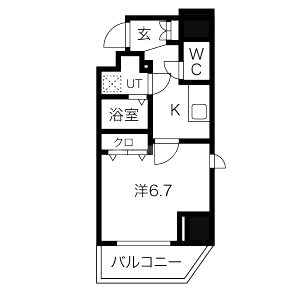 アクアプレイス江戸堀の間取り図
