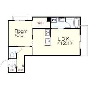 フォレスト香櫨園の間取り図
