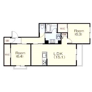 フォレスト香櫨園の間取り図