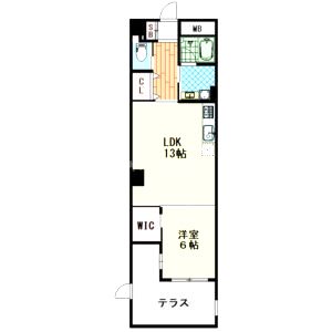 ネクストステージ都島の間取り図