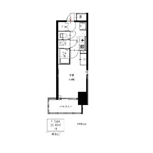 エスリードレジデンス大阪福島サウスフラッツの間取り図