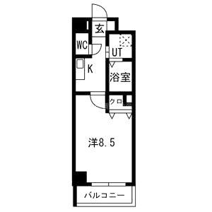 BLOOM LIFE TSUKAGUCHI(ブルームライフ塚口)の間取り図