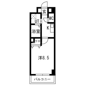 BLOOM LIFE TSUKAGUCHI(ブルームライフ塚口)の間取り図