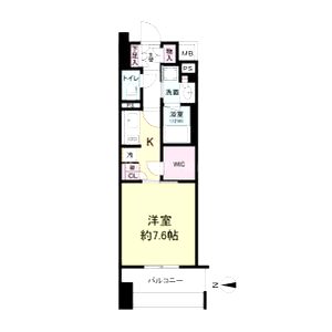 アビティ江坂の間取り図