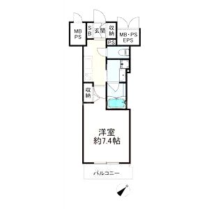 アルファレガロ神戸元町の間取り図