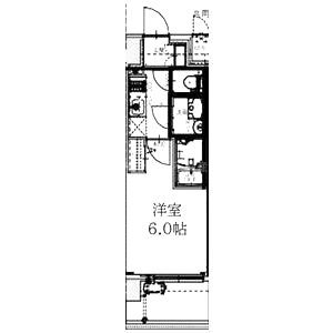 エスリードレジデンスグラン大阪福島ノースの間取り図