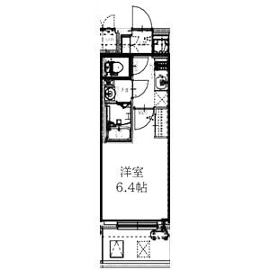 エスリードレジデンスグラン大阪福島ノースの間取り図