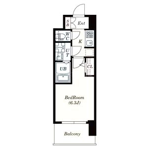 S-RESIDENCE城東SEVERの間取り図