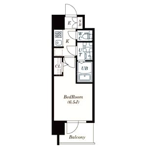 S-RESIDENCE城東SEVERの間取り図