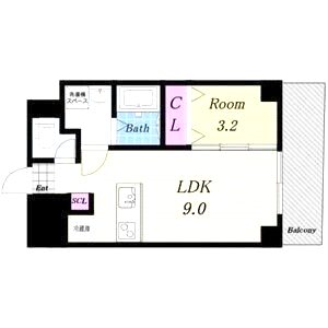 La Bentenの間取り図