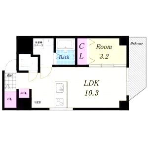 La Bentenの間取り図