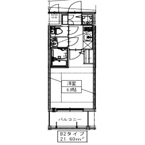 エスリードレジデンス神戸三宮の間取り図