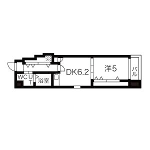 G-stage京都油小路の間取り図