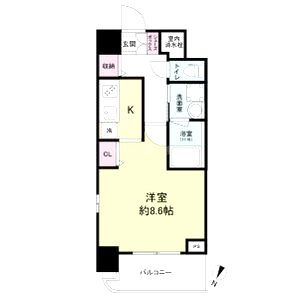 スプランディッドIIの間取り図