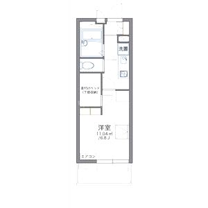 レオパレスSOARERIIIの間取り図