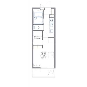 レオパレスSOARERIIIの間取り図