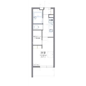 レオパレスSOARERIIIの間取り図