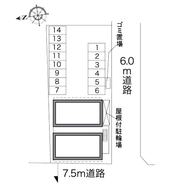 レオパレスアクシスの室内写真1枚目