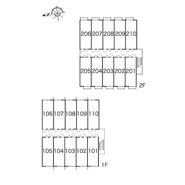 レオパレスアクシスの室内写真7枚目