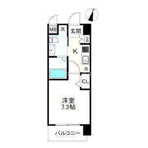 アルファレガロ甲南山手の間取り図