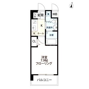 アルファレガロ甲南山手の間取り図