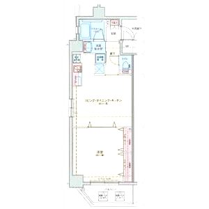 ロアール神戸住吉の間取り図