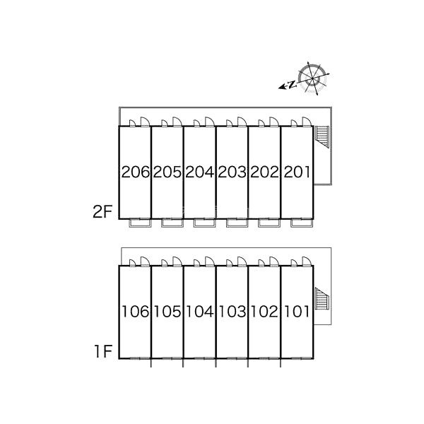 レオパレスカルム長岡京の室内写真2枚目