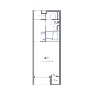 クレイノあさがおの間取り図