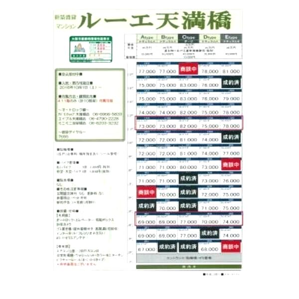 ルーエ天満橋の外観3枚目