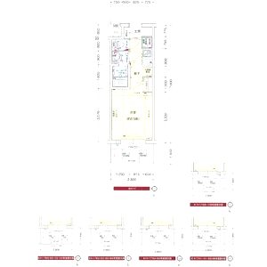 プレサンス梅田北オールの間取り図