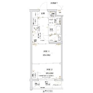 MJC京都EsTRUTHの間取り図