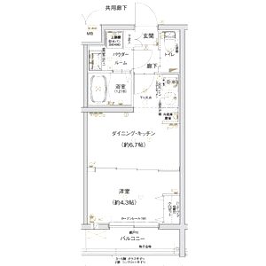 MJC京都EsTRUTHの間取り図