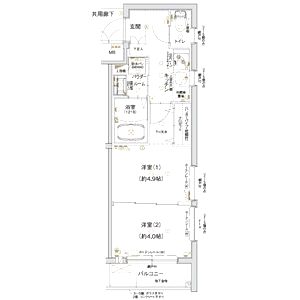 MJC京都EsTRUTHの間取り図