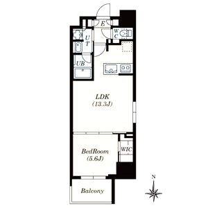 Dimus北浜の間取り図
