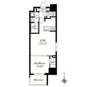Dimus北浜の間取り図