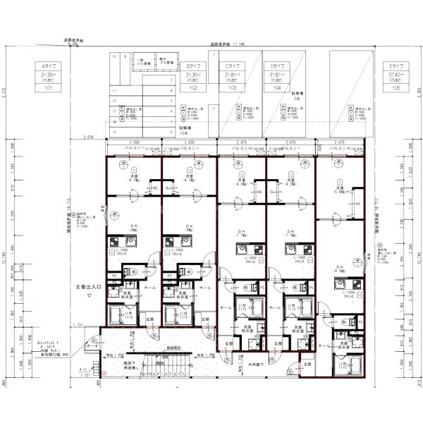 ウイング牧野駅前の外観9枚目