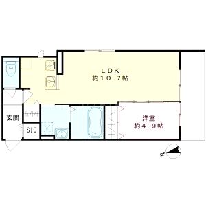 CASA PINO SOLO(カーサ・ピノ・ソロ)の間取り図