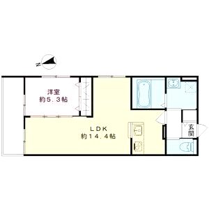 CASA PINO SOLO(カーサ・ピノ・ソロ)の間取り図