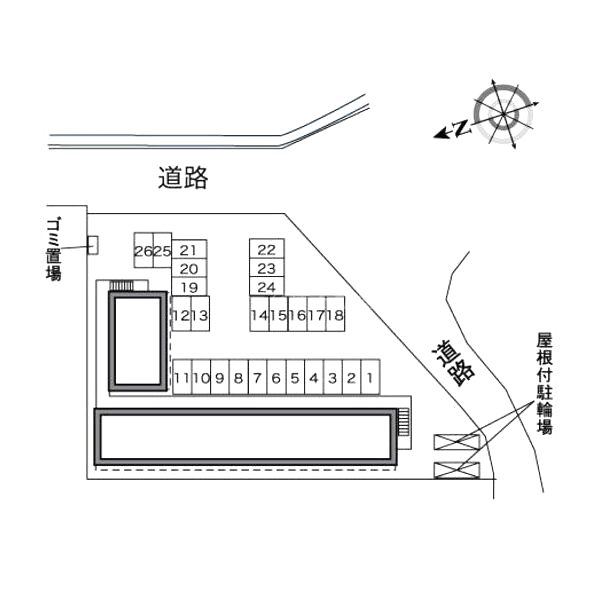 レオパレスルーエンハイムの室内写真1枚目