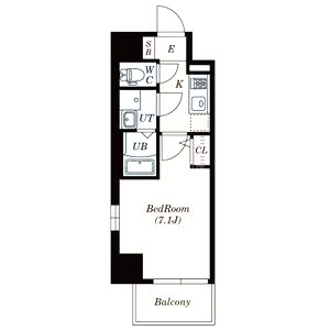 サムティ福島Rufleの間取り図