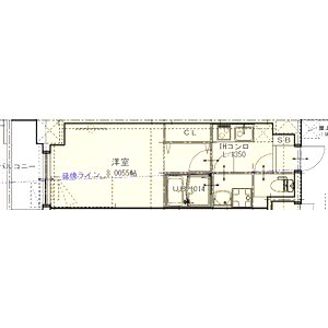 THE GARNET SUITE RESIDENCE 京都駅南の間取り図