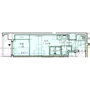 THE GARNET SUITE RESIDENCE 京都駅南の間取り図
