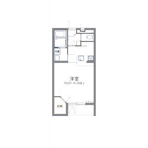 レオパレス美原丹比邸の間取り図
