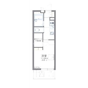 レオパレスSOARERIIの間取り図
