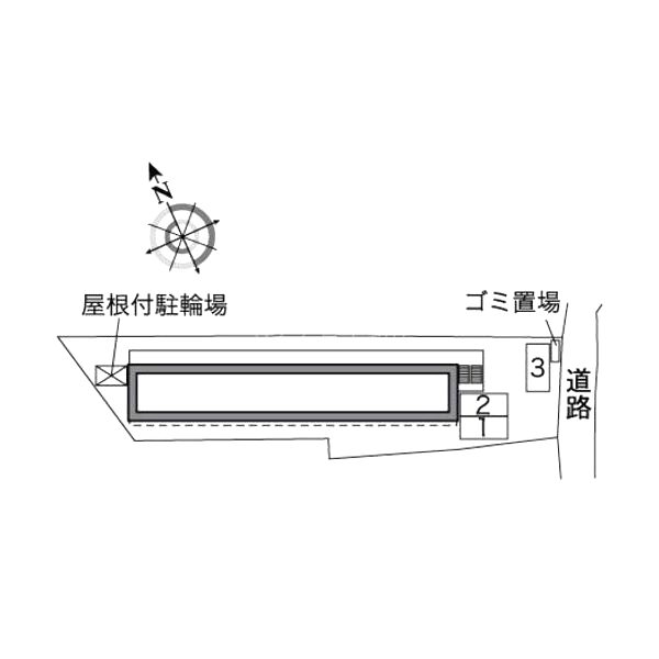 レオパレスヴィラージュ長洲の室内写真1枚目