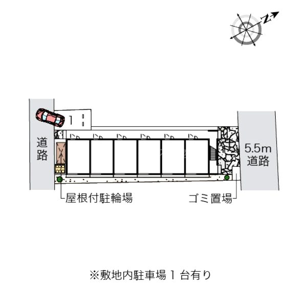 レオパレス杭瀬北新町Iの室内写真1枚目