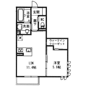 メゾン ド ヒルズの間取り図