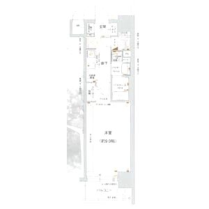 エグゼ心斎橋EASTの間取り図