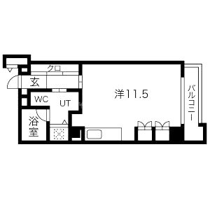 ソーレブリアンテの間取り図